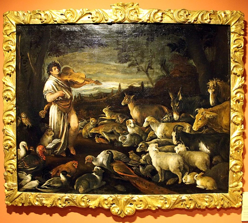 Orfeo incanta gli animali - Jacopo da Ponte, detto Bassano